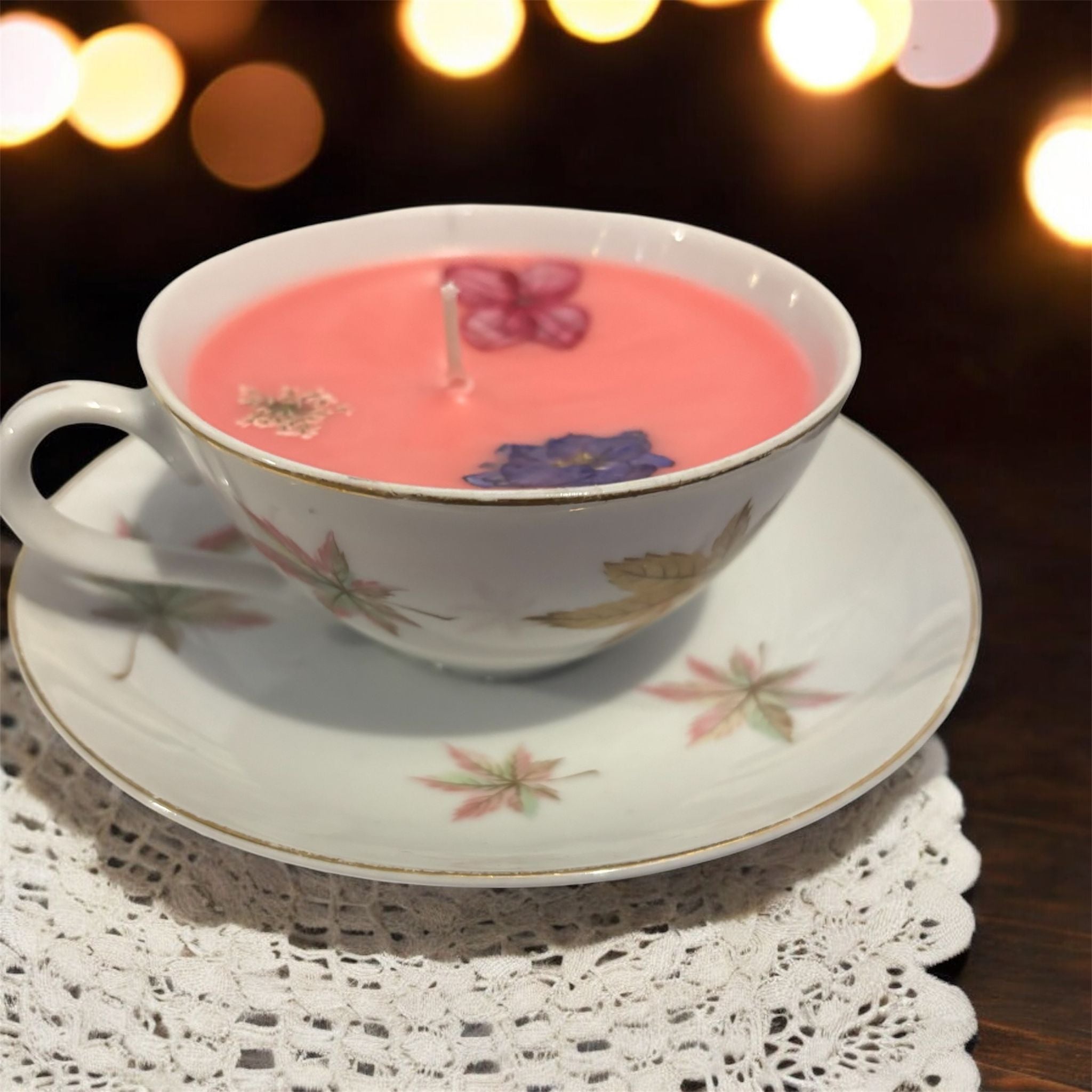 Tea Cup Candle