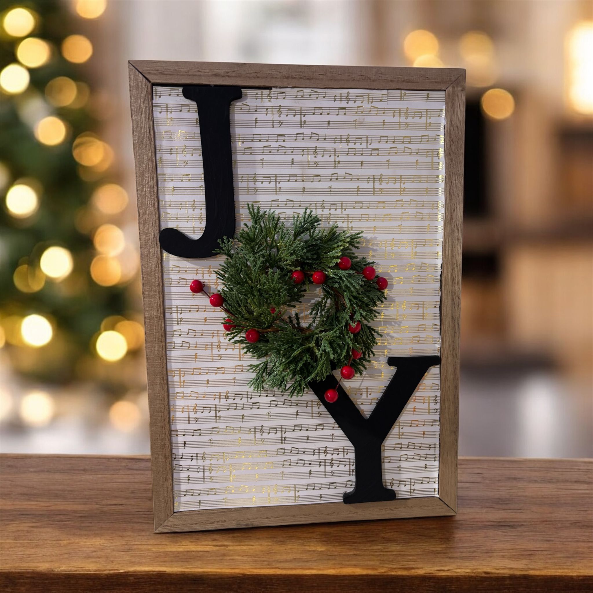 Joy Christmas Sign