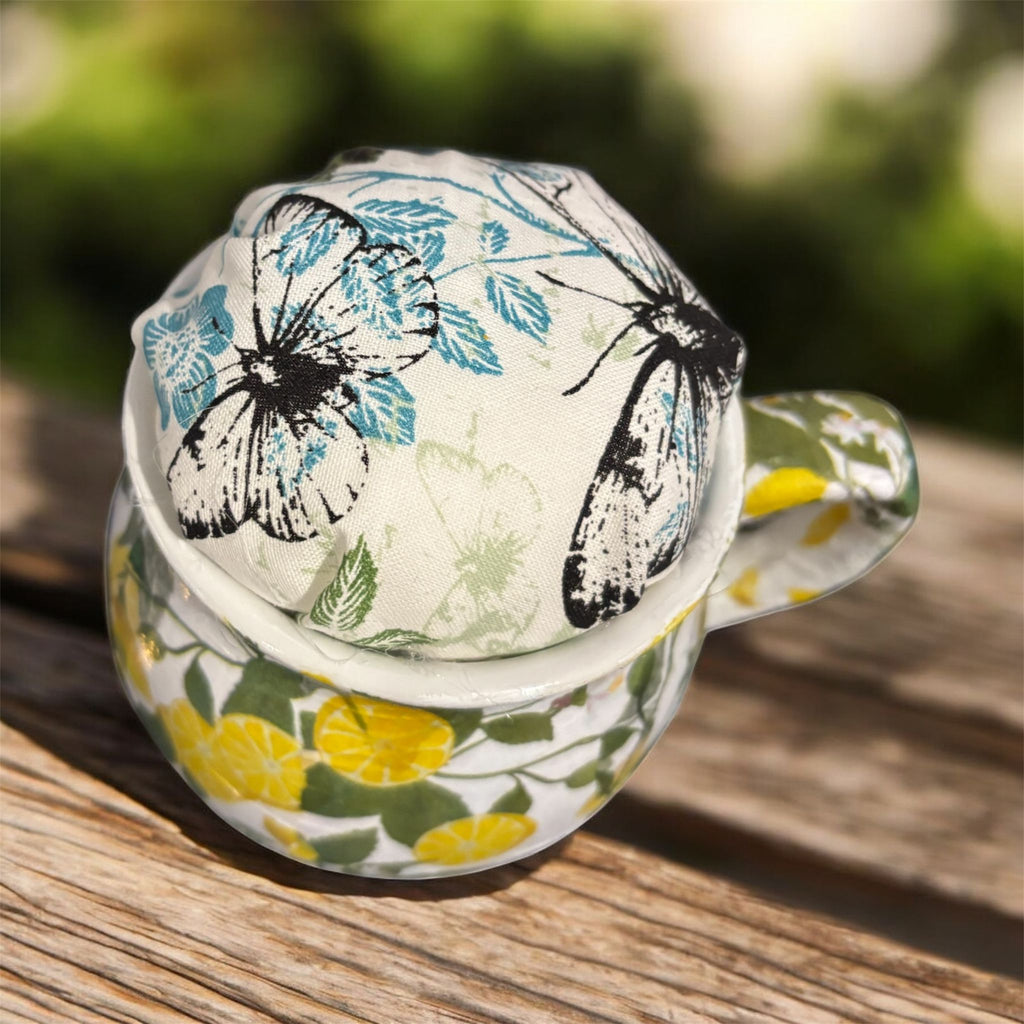 Lemon themed Pin jar