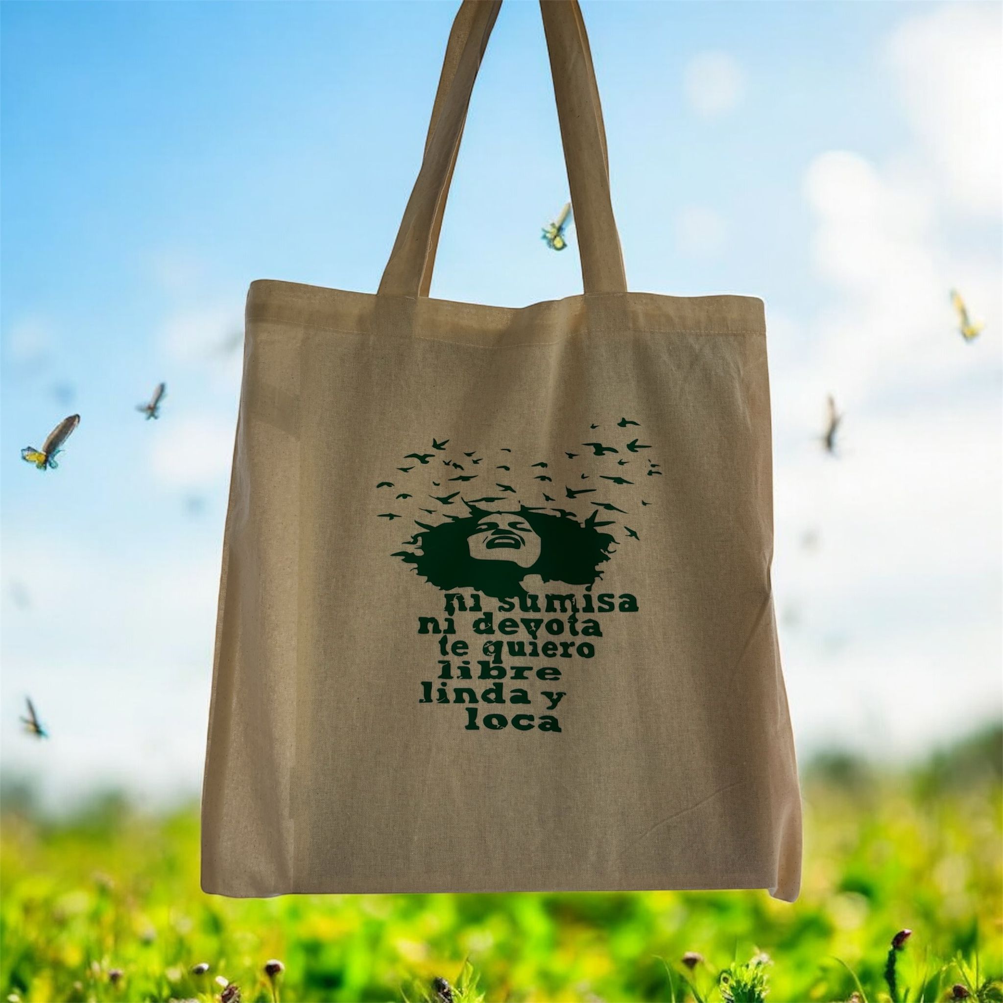 Tote Bag "ni sumisa ni devota"
